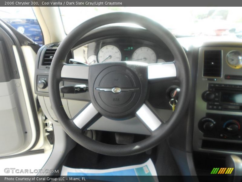 Cool Vanilla / Dark Slate Gray/Light Graystone 2006 Chrysler 300