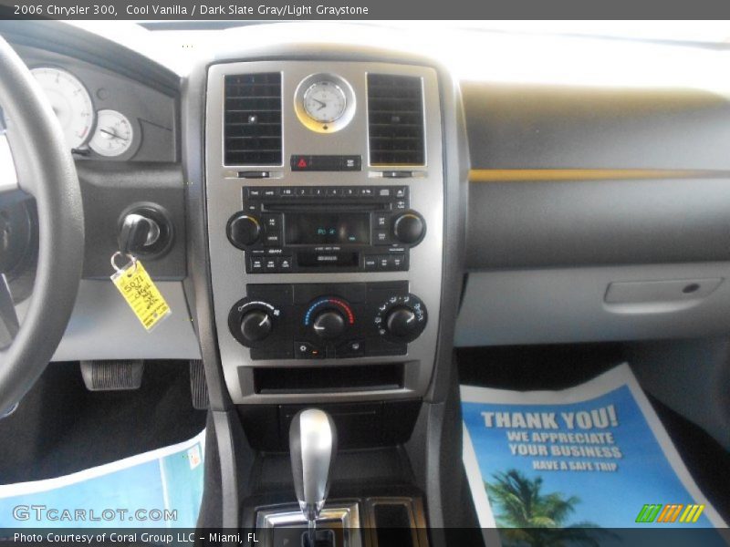 Cool Vanilla / Dark Slate Gray/Light Graystone 2006 Chrysler 300