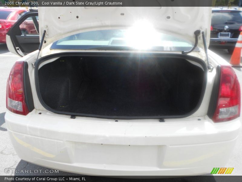 Cool Vanilla / Dark Slate Gray/Light Graystone 2006 Chrysler 300