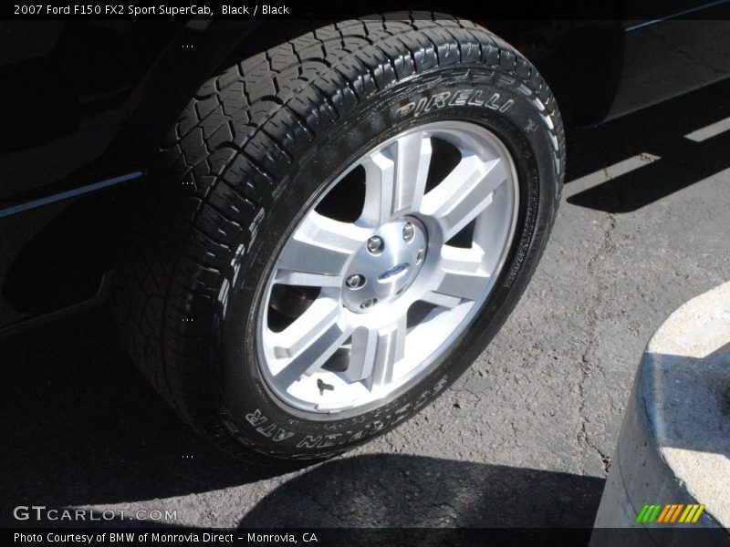 Black / Black 2007 Ford F150 FX2 Sport SuperCab