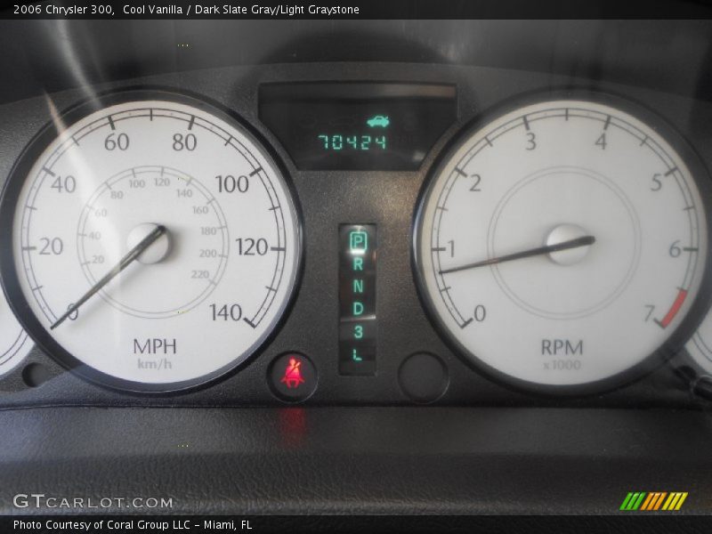 Cool Vanilla / Dark Slate Gray/Light Graystone 2006 Chrysler 300