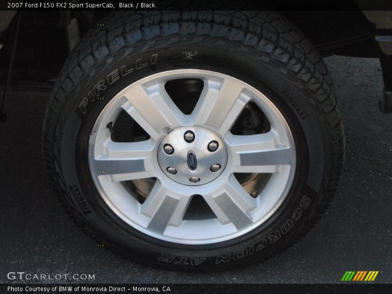 Black / Black 2007 Ford F150 FX2 Sport SuperCab