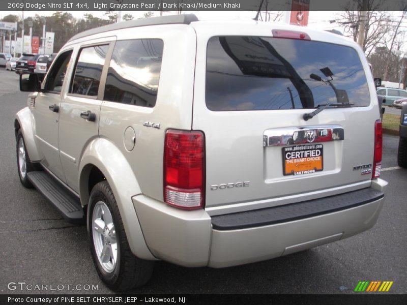 Light Graystone Pearl / Dark Khaki/Medium Khaki 2009 Dodge Nitro SLT 4x4