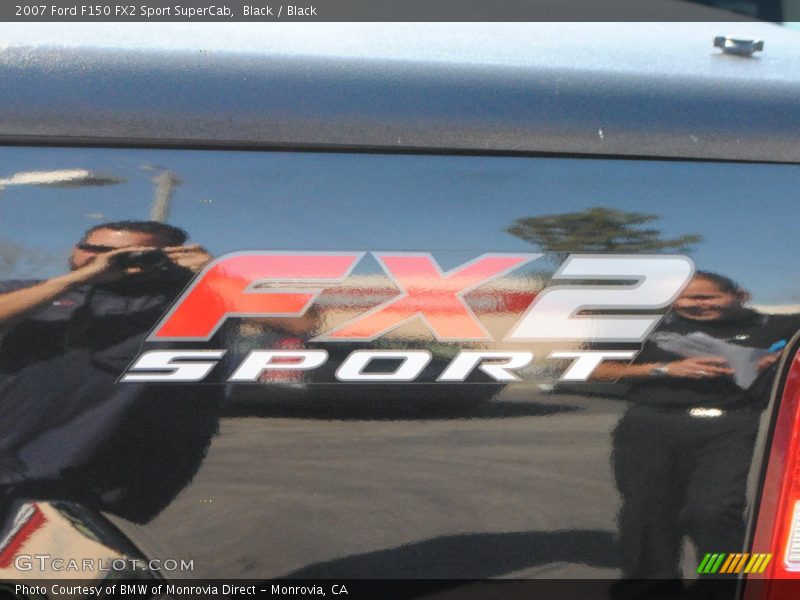 Black / Black 2007 Ford F150 FX2 Sport SuperCab