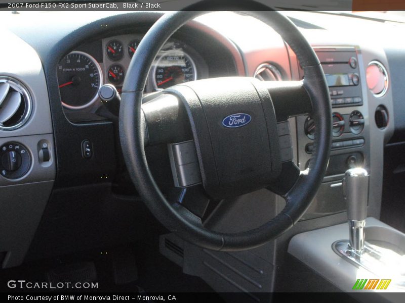 Black / Black 2007 Ford F150 FX2 Sport SuperCab