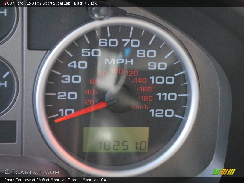 Black / Black 2007 Ford F150 FX2 Sport SuperCab
