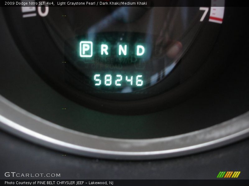 Light Graystone Pearl / Dark Khaki/Medium Khaki 2009 Dodge Nitro SLT 4x4