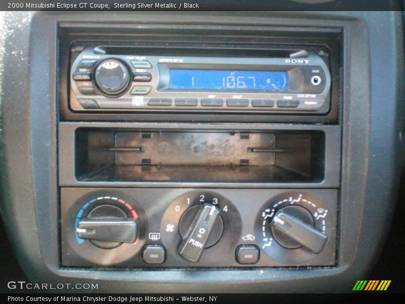 Sterling Silver Metallic / Black 2000 Mitsubishi Eclipse GT Coupe