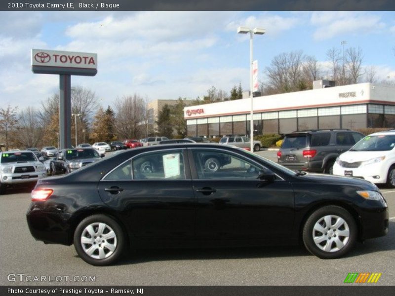 Black / Bisque 2010 Toyota Camry LE