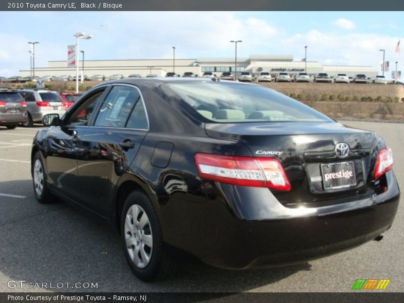 Black / Bisque 2010 Toyota Camry LE