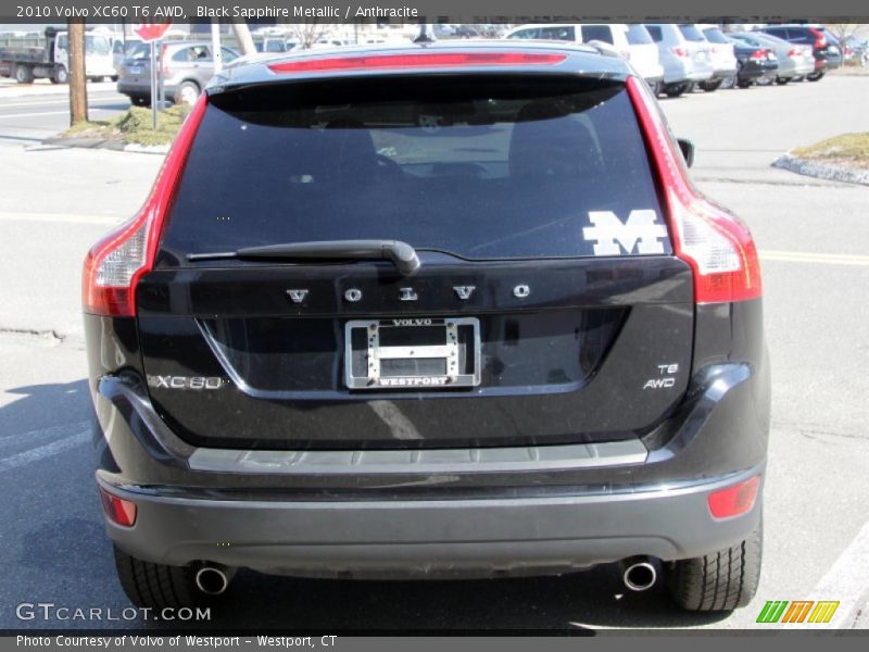 Black Sapphire Metallic / Anthracite 2010 Volvo XC60 T6 AWD