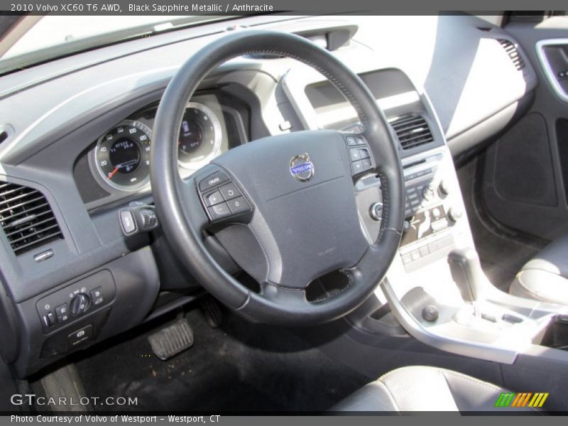 Black Sapphire Metallic / Anthracite 2010 Volvo XC60 T6 AWD