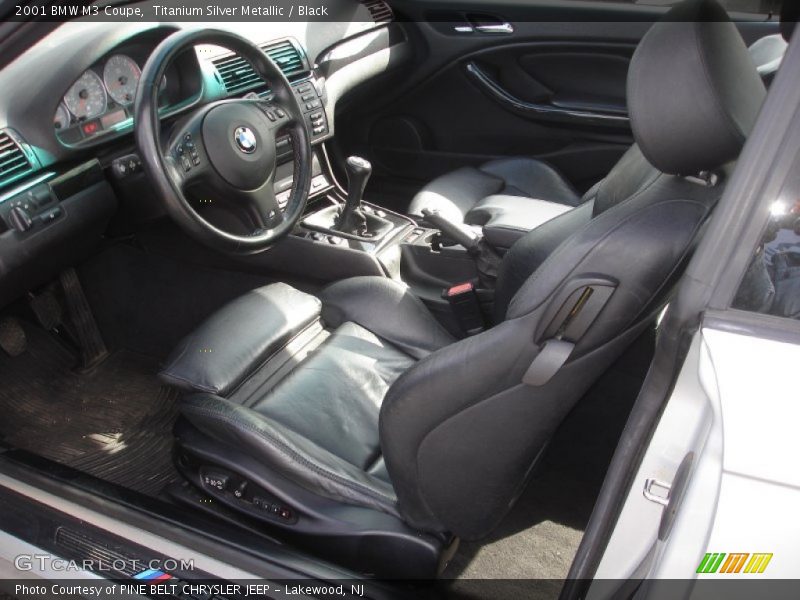  2001 M3 Coupe Black Interior