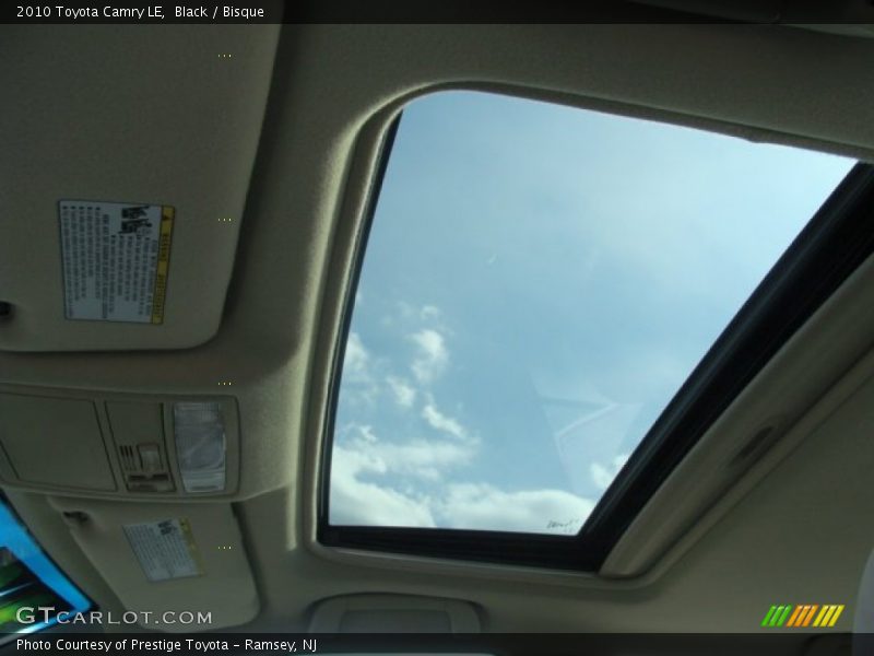 Black / Bisque 2010 Toyota Camry LE