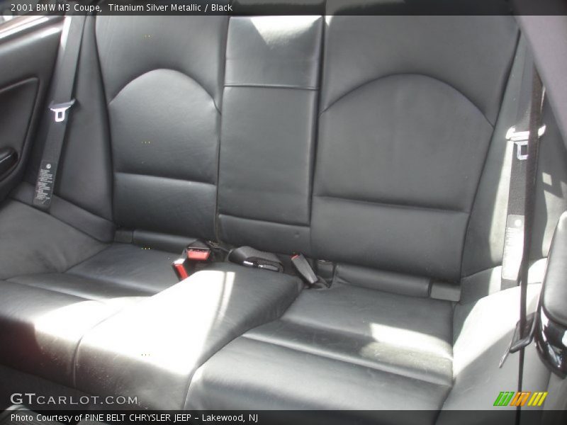 Rear Seat of 2001 M3 Coupe