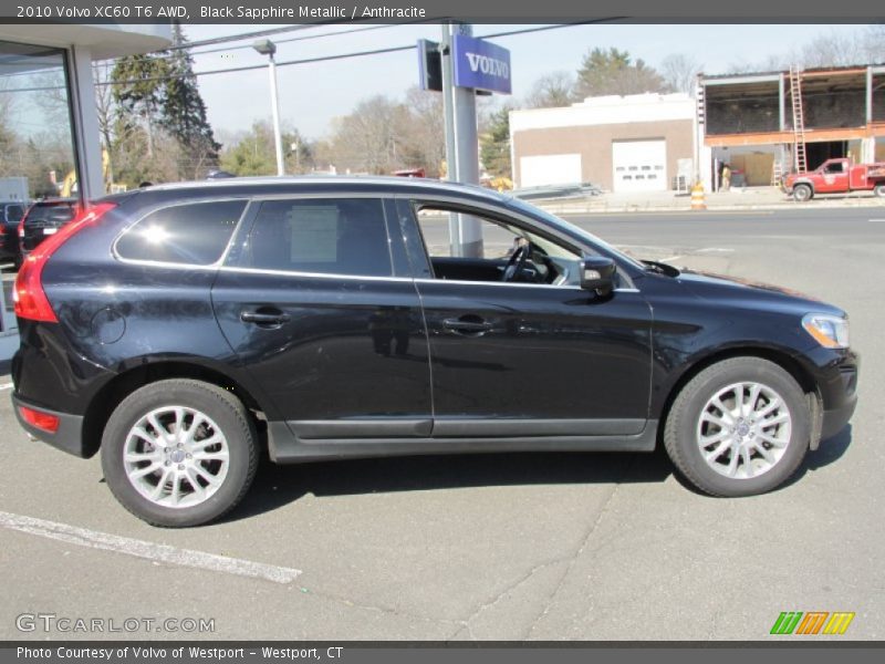 Black Sapphire Metallic / Anthracite 2010 Volvo XC60 T6 AWD