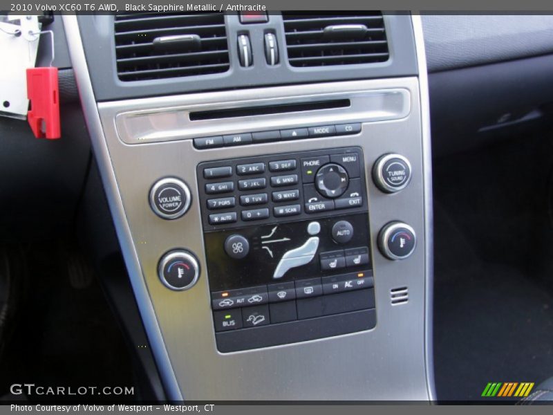 Black Sapphire Metallic / Anthracite 2010 Volvo XC60 T6 AWD