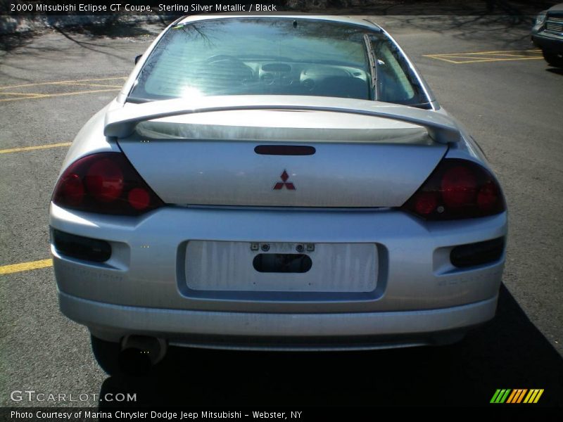 Sterling Silver Metallic / Black 2000 Mitsubishi Eclipse GT Coupe