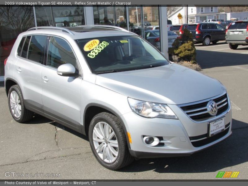 Reflex Silver Metallic / Charcoal 2009 Volkswagen Tiguan SE 4Motion