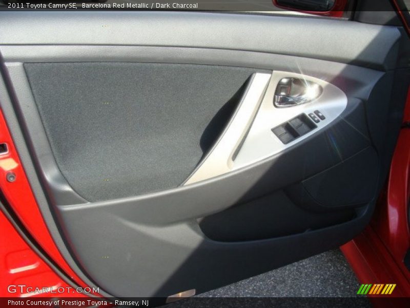 Barcelona Red Metallic / Dark Charcoal 2011 Toyota Camry SE