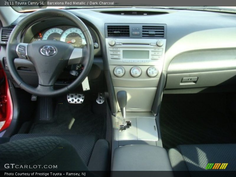Barcelona Red Metallic / Dark Charcoal 2011 Toyota Camry SE