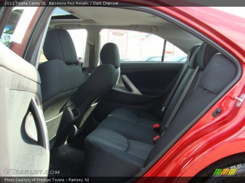 Barcelona Red Metallic / Dark Charcoal 2011 Toyota Camry SE