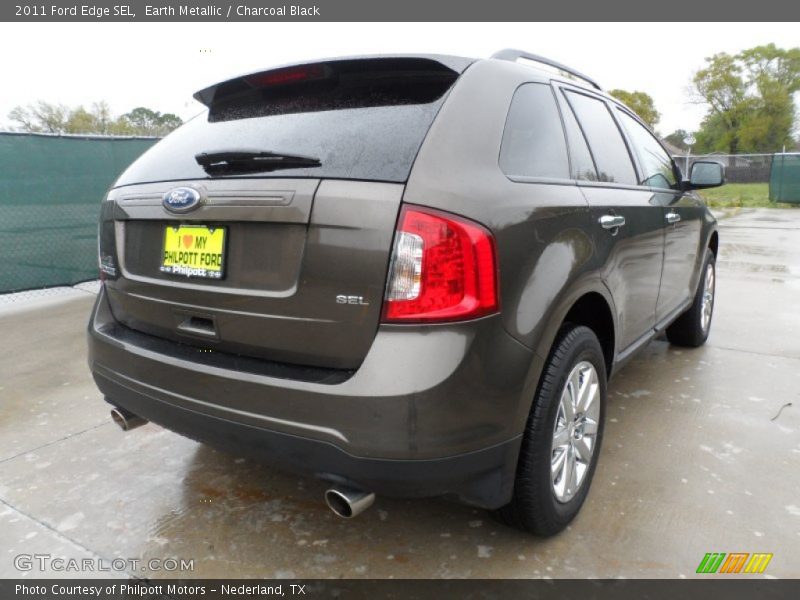 Earth Metallic / Charcoal Black 2011 Ford Edge SEL