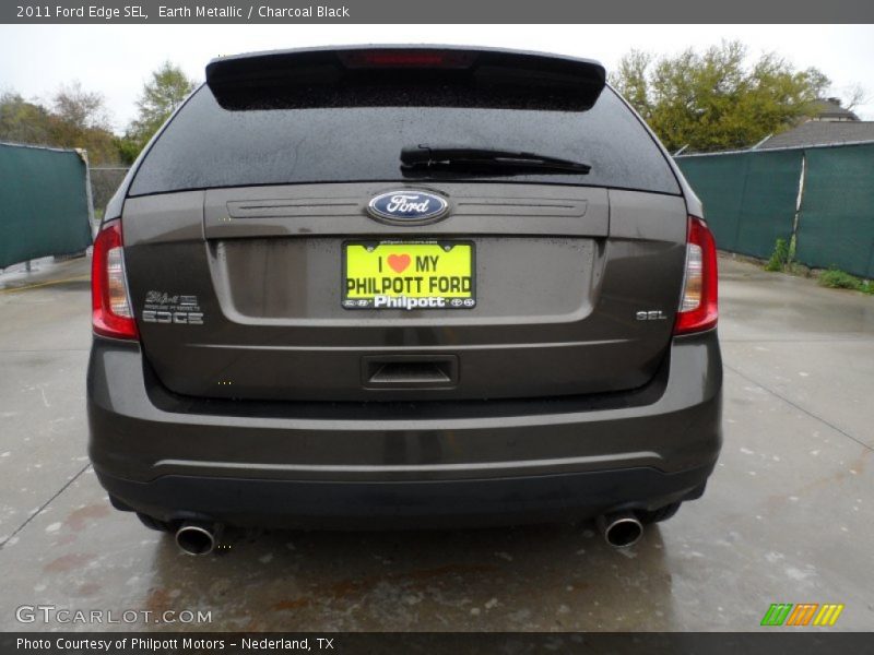 Earth Metallic / Charcoal Black 2011 Ford Edge SEL