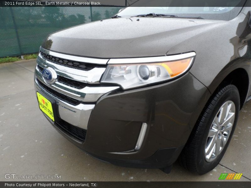 Earth Metallic / Charcoal Black 2011 Ford Edge SEL