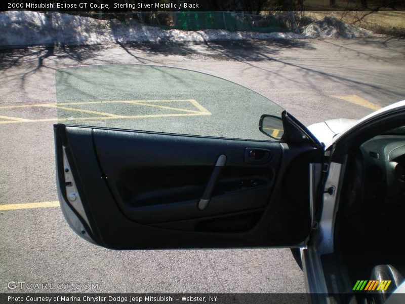 Sterling Silver Metallic / Black 2000 Mitsubishi Eclipse GT Coupe