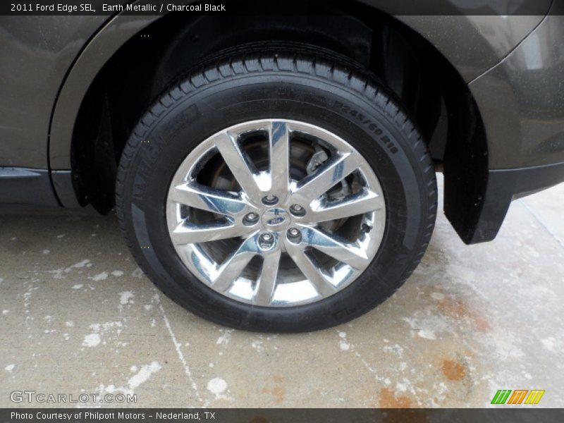 Earth Metallic / Charcoal Black 2011 Ford Edge SEL