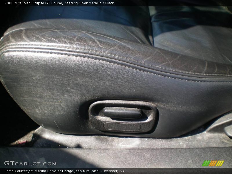Sterling Silver Metallic / Black 2000 Mitsubishi Eclipse GT Coupe