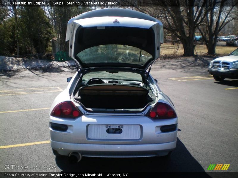 Sterling Silver Metallic / Black 2000 Mitsubishi Eclipse GT Coupe