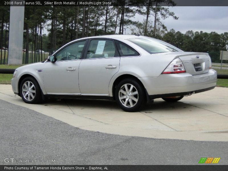 Silver Birch Metallic / Medium Light Stone 2008 Ford Taurus SEL