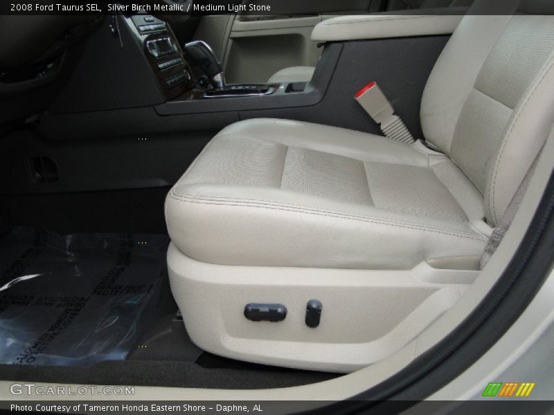 Silver Birch Metallic / Medium Light Stone 2008 Ford Taurus SEL