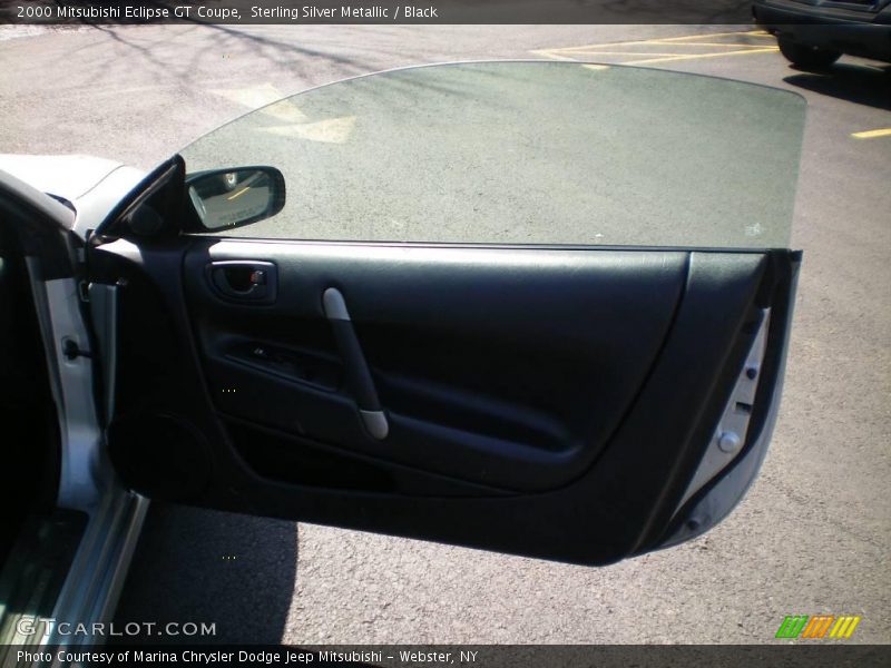 Sterling Silver Metallic / Black 2000 Mitsubishi Eclipse GT Coupe