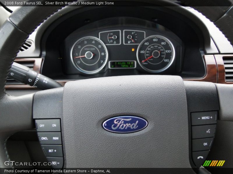 Silver Birch Metallic / Medium Light Stone 2008 Ford Taurus SEL