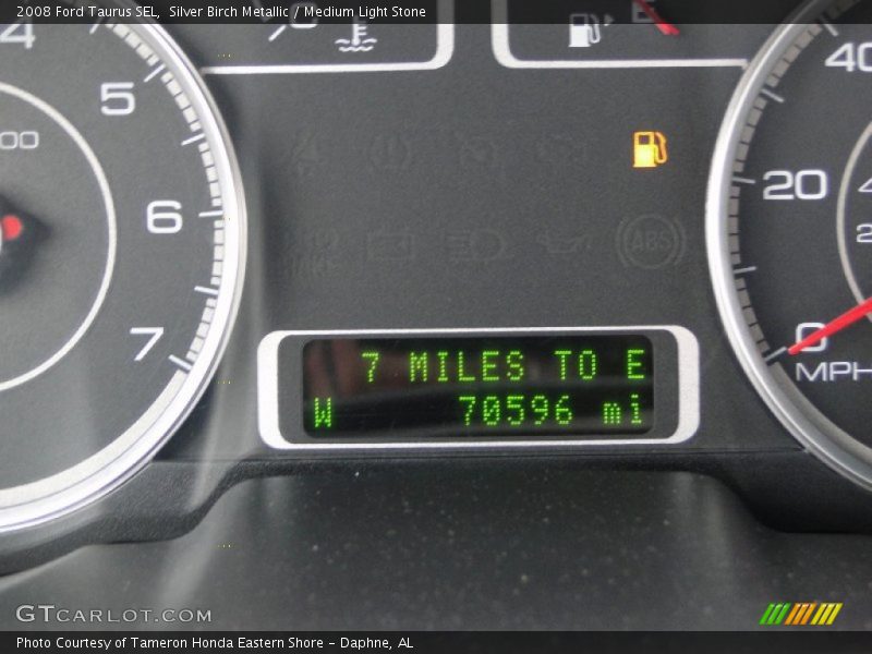 Silver Birch Metallic / Medium Light Stone 2008 Ford Taurus SEL