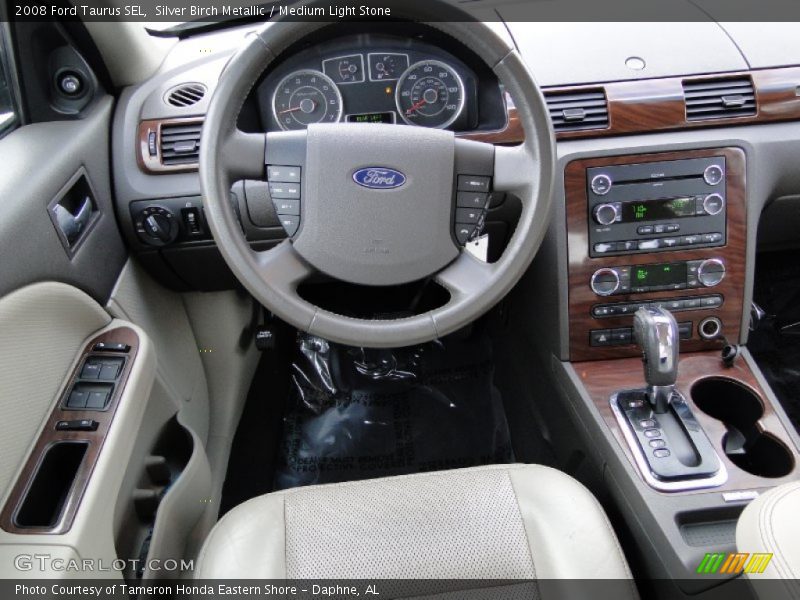 Silver Birch Metallic / Medium Light Stone 2008 Ford Taurus SEL