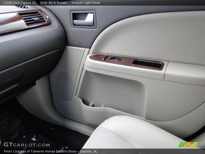 Silver Birch Metallic / Medium Light Stone 2008 Ford Taurus SEL