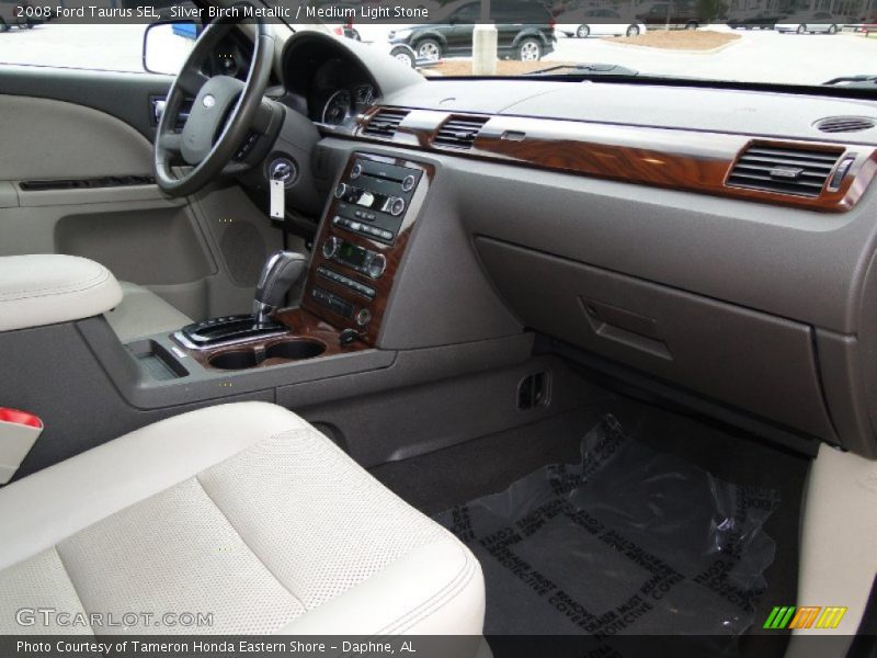 Silver Birch Metallic / Medium Light Stone 2008 Ford Taurus SEL