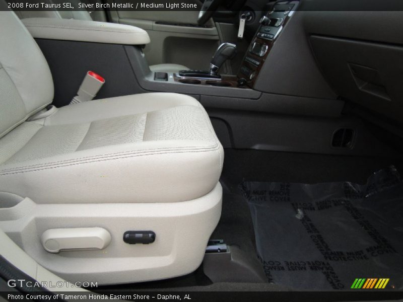 Silver Birch Metallic / Medium Light Stone 2008 Ford Taurus SEL