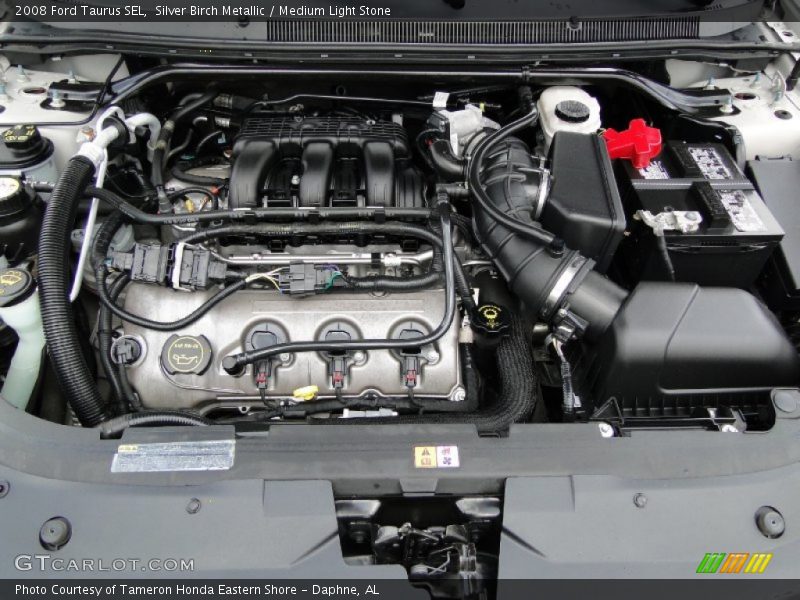 Silver Birch Metallic / Medium Light Stone 2008 Ford Taurus SEL