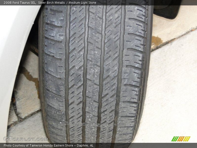 Silver Birch Metallic / Medium Light Stone 2008 Ford Taurus SEL