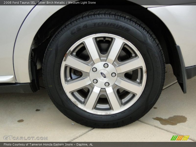 Silver Birch Metallic / Medium Light Stone 2008 Ford Taurus SEL