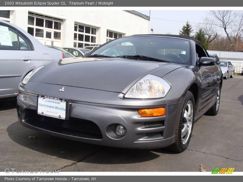 Titanium Pearl / Midnight 2003 Mitsubishi Eclipse Spyder GS