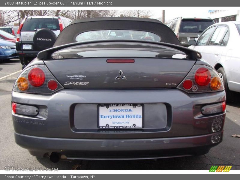 Titanium Pearl / Midnight 2003 Mitsubishi Eclipse Spyder GS