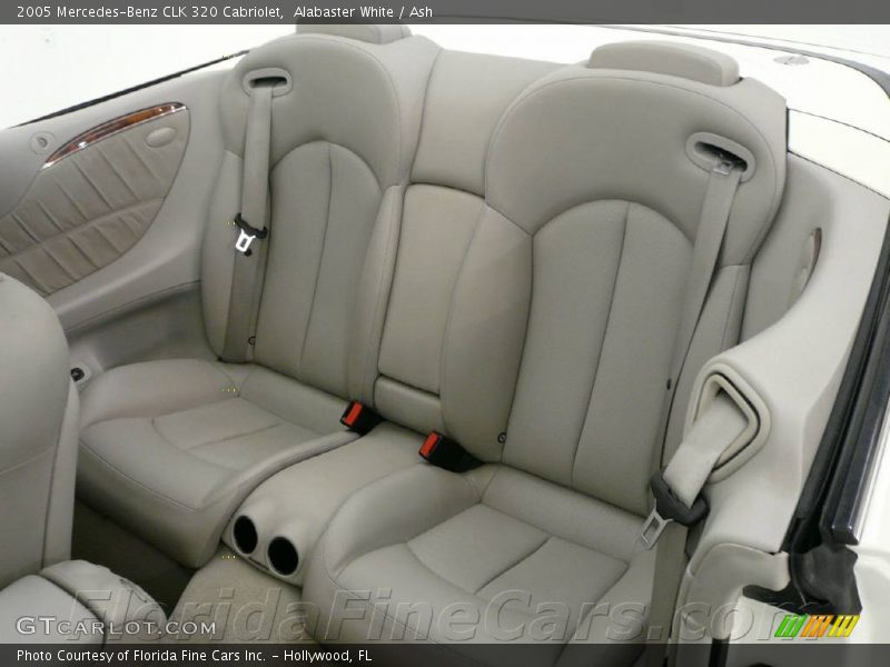 Alabaster White / Ash 2005 Mercedes-Benz CLK 320 Cabriolet