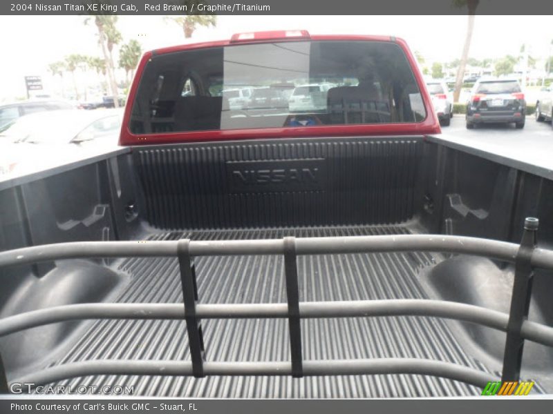 Red Brawn / Graphite/Titanium 2004 Nissan Titan XE King Cab
