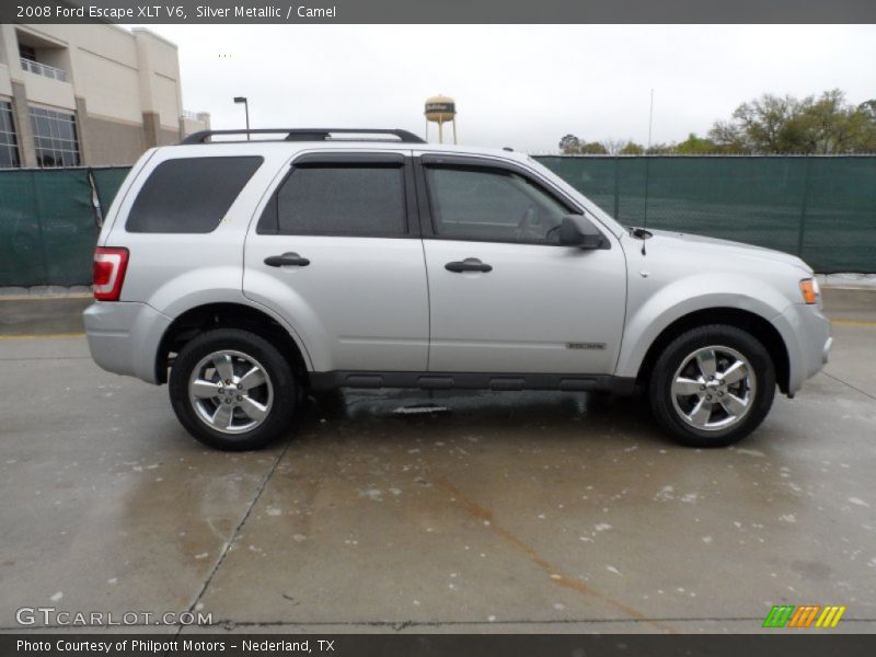 Silver Metallic / Camel 2008 Ford Escape XLT V6